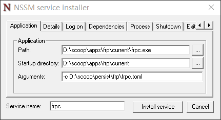 nssm-install-frpc
